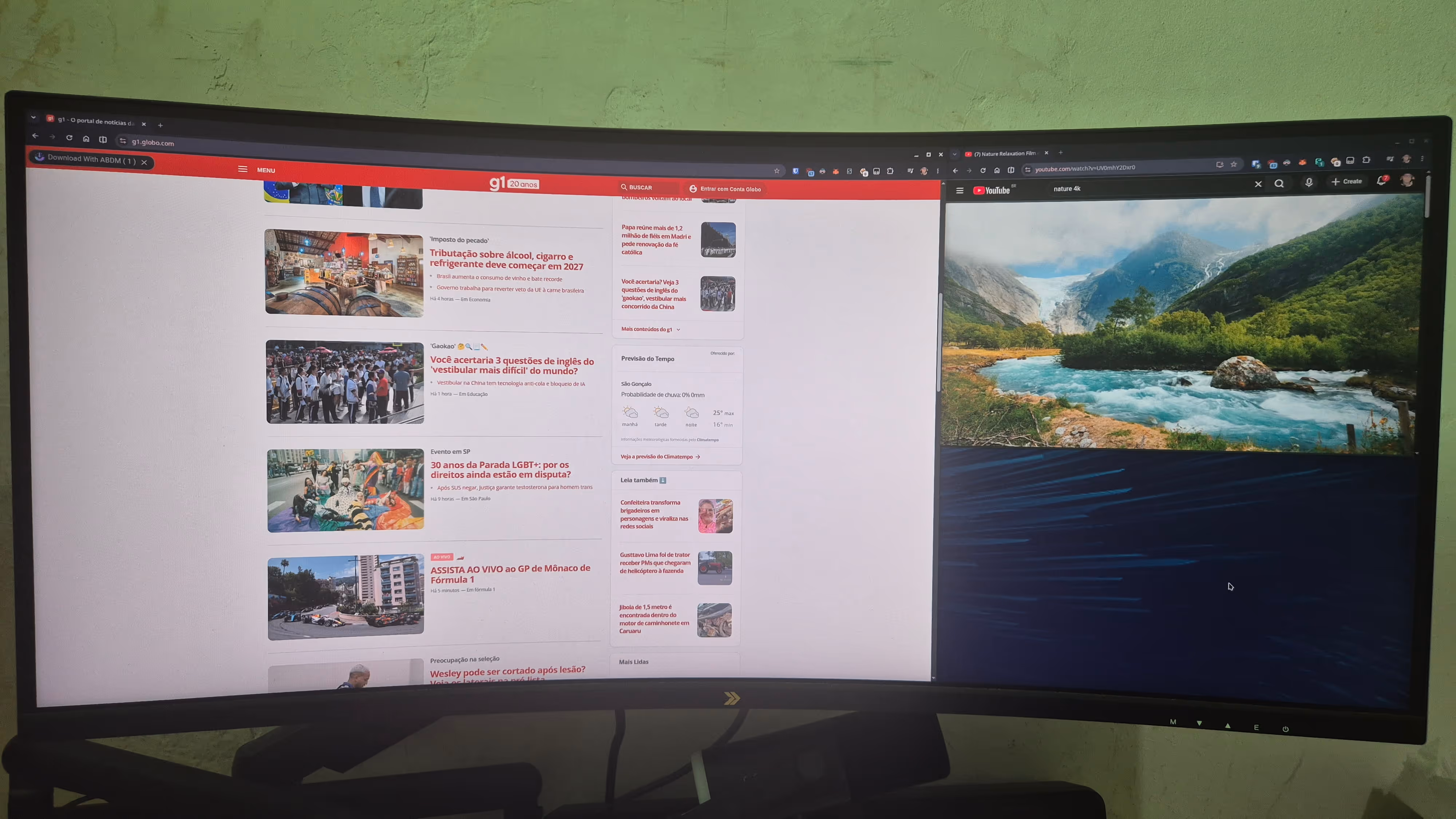 Monitor Ultrawide 34" 1440p KBM Gaming! MG800 — foto 1